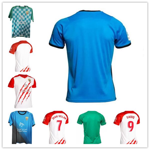 

2021 2022 ud almeria soccer jerseys nombre chema home away 3th 21 22 football shirt s-2xl, Black;yellow