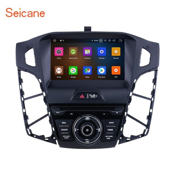 

seicane 8" android 10.0 4g+64g 8-core car gps headunit multimedia navigation for focus 2011-2013 ips stereo tape recorder car dvd