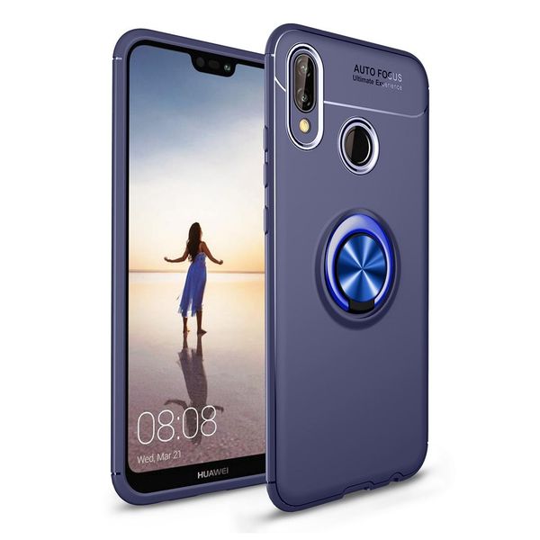 

lenuo shockproof tpu case for huawei p20 lite with invisible holder