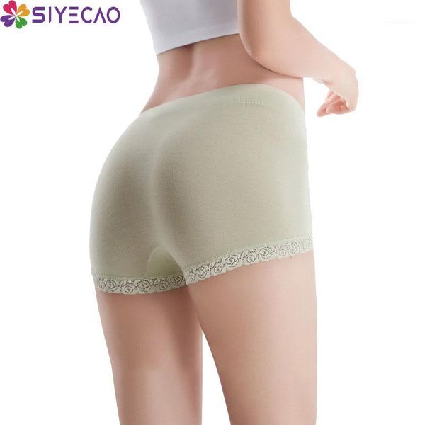

new breathable boyshorts women underwear cotton lace mid-rise comfortable soft female panties ladies solid boxer pants shorts1, Black;pink