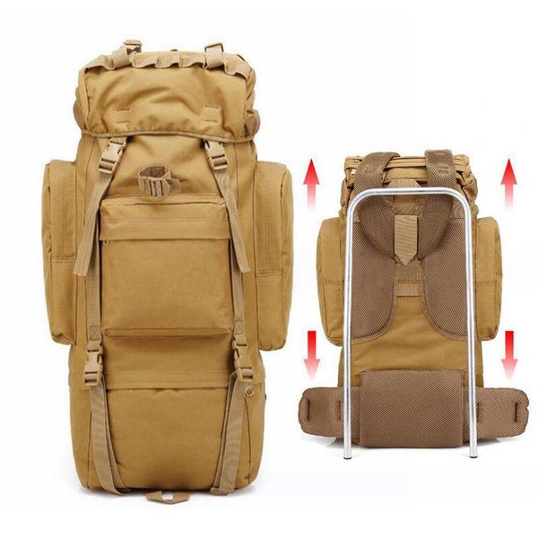 

tactical backpack waterproof men outdoor sports hiking camping bag travel backpack army shoulder nylon bag 9 colors