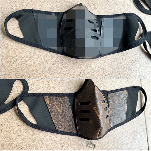 

pu men leather women covers dustproof face mask fashion mouth cover washable outdoor sports protective masks 16 c0exf