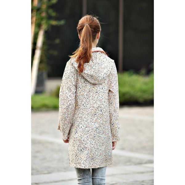 

women lightweight outdoor fashion long ladies waterproof rain coat jacket with hood female rainwear bbyklg