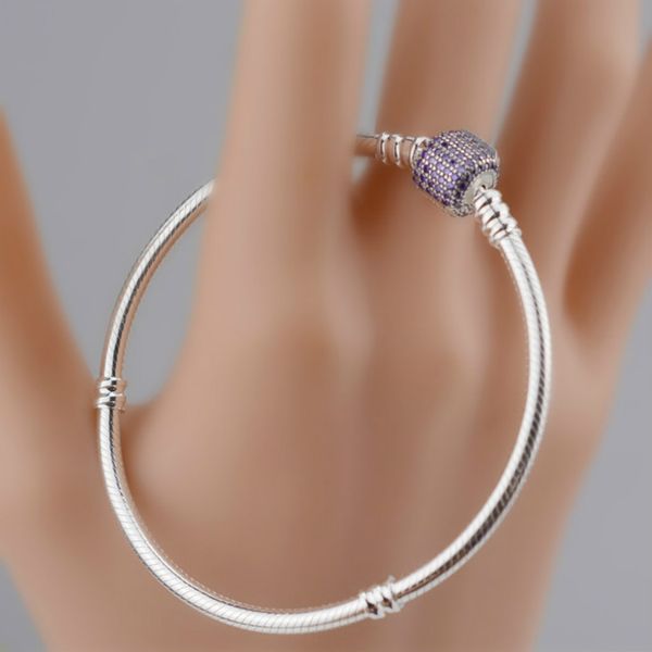 

2021 new s925 standard pure silver classic suitable for european and american lady cheetah fine bracelet manufacturer wholesale 11, Black