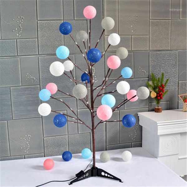 

80cm mini small christmas tree light tree plugging in lights led color of macaron living room bedroom christmas decoration m33461