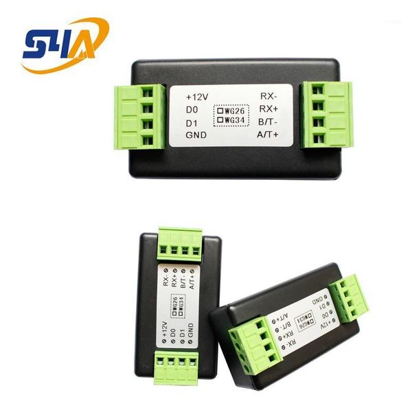 

fingerprint access control wiegand wg26/wg34/wg66 to rs422/rs485 converter bidirectional transmission rs485 converter1