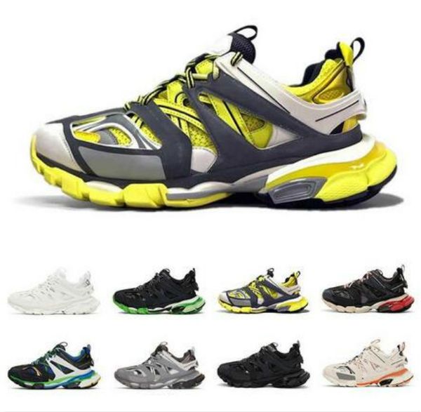 

r casual shoes triple s track 3.0 grey orange yellow men women casual shoes platform sports sneakers trek mens trainers