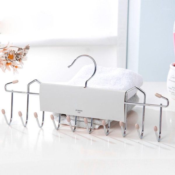 

multi-functional metal hook clothing hook wall door wardrobe1