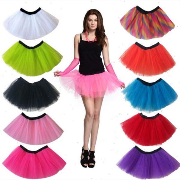 

women sweet tutu skirts 3 layered mesh organza club wear mini princess skirt girls pettiskirts womens costume party skirt, Black