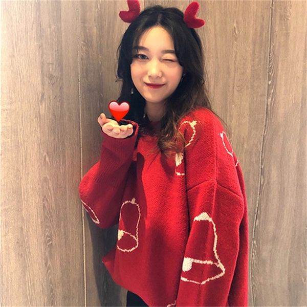 

женская зима осеннего свитера от рождественских свитеров l87u, White;black