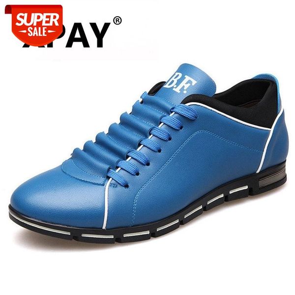 

xpay big size 38-48 men casual shoes fashion leather shoes for men summer men's flat dropshipping #le8g