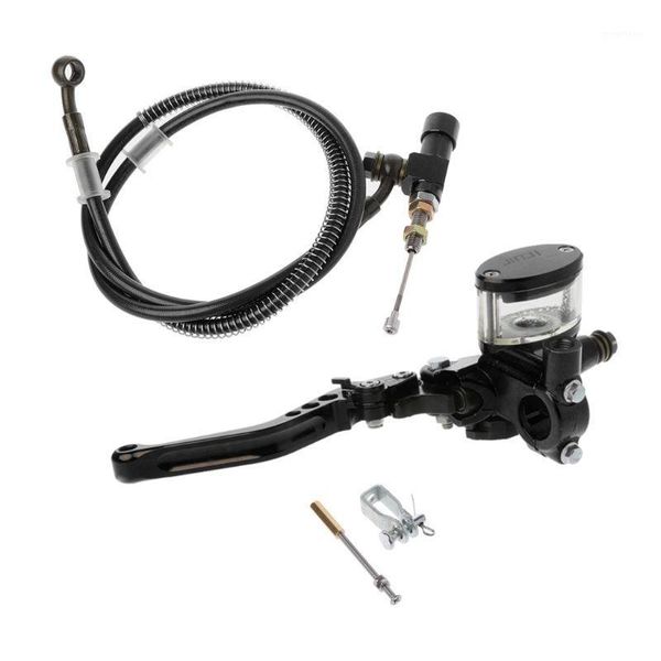 

7/8" 22mm motorcycle cnc hydraulic clutch kit lever master cylinder knitting oil hose 125 ~ 250cc1