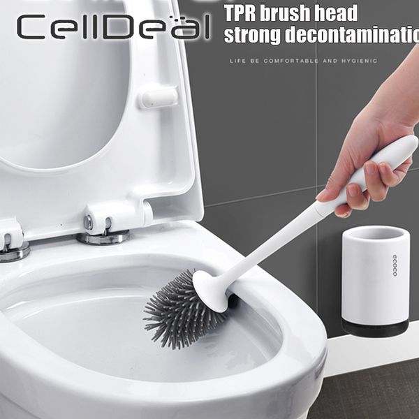 

silicone toilet brush standing wall mounted foot cleaning brush for toilet