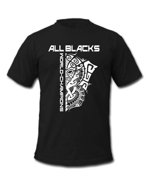 

2021 летняя футболка смешные футболки мужчины rugbyer новая зеландия maori tattoo маска t рубашки дизайн tee круглая шея сумасшедшая вершина, White;black