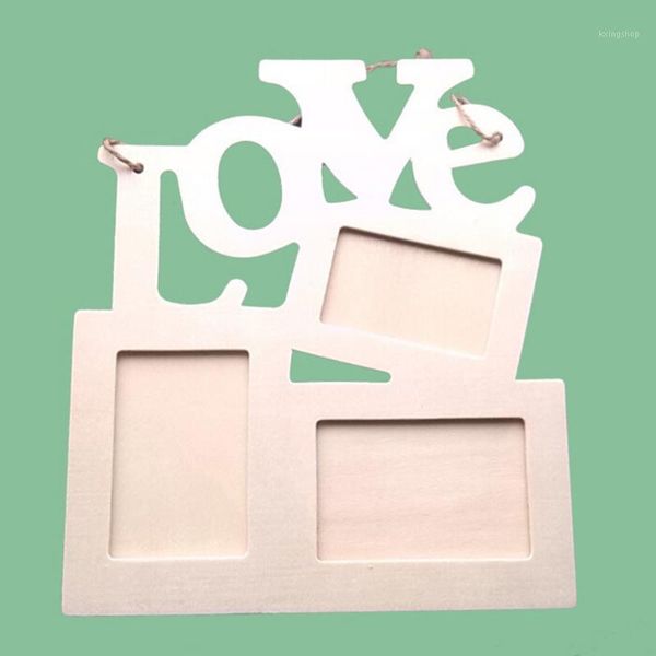 

modern wooden love p frame 3 ps window diy wall p picture frame home decor art1