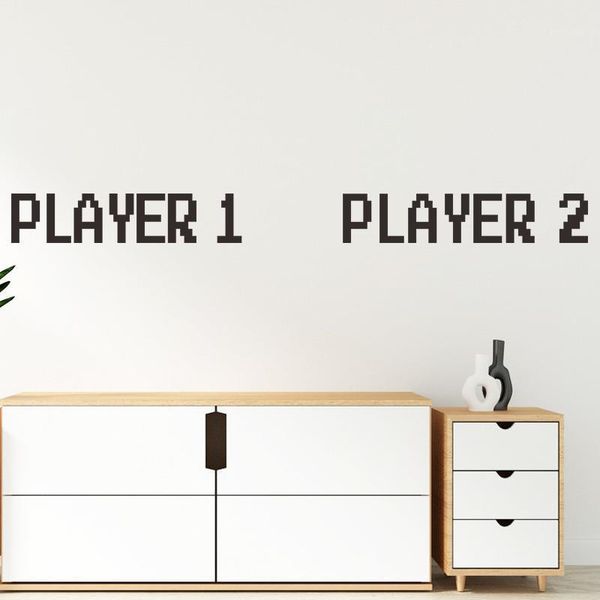 

wall stickers bedroom wand aufkleber vinilo decorativo pared gabinete gamer player naklejki muursticker pegatinas de pared1