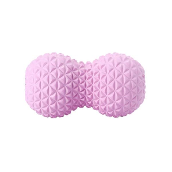 

peanut shaped yoga massage ball diamond texture massage ball deep muscle relaxation leg back exercise fitness tool