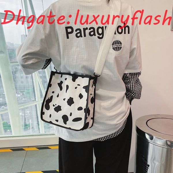 

hbp luxuryflash fresh students' creativity, funny personality, cow printing, baonu