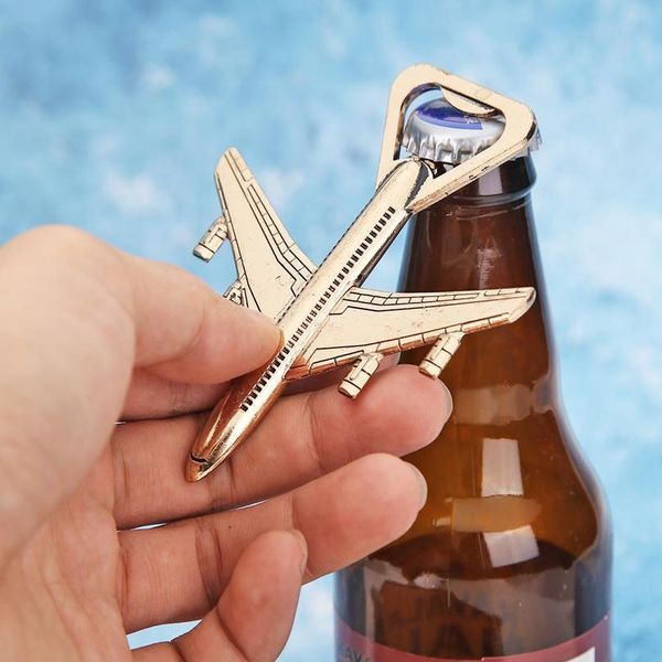 

airplane shaped beer bottle opener 100% brand-new excellent stainless steelgift box for party decor wedding kitc bbyvut