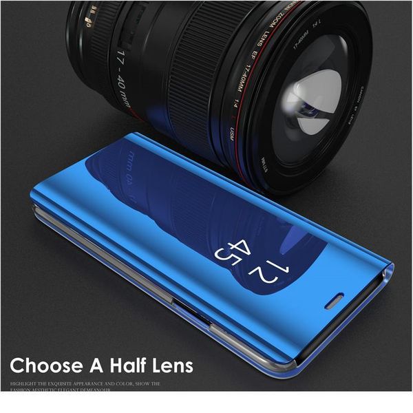 

honor9s case smart mirror cover for huawei honor 9s xonor 9 s s9 2020 dua-lx9 stand book coque fundas 5.45 sqcpnt
