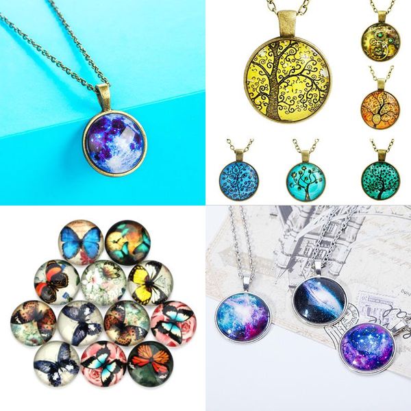 

qiaoqiaodiy sevilated cit круглый пустой cabochon cameo base portry trays bezel setting countant для diy ожерелье ювелирные изделия sqcojw, Black