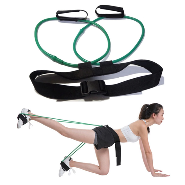 

resistance bands booty belt puller stretch leg hip training pedal pull rope elastic fitness yoga sports exercise