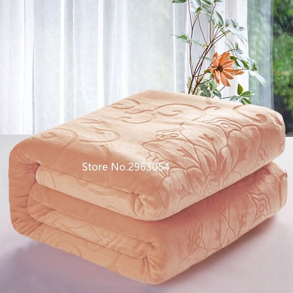 

flannel fabric wool warm blanket soft blanket bed travel large bed single