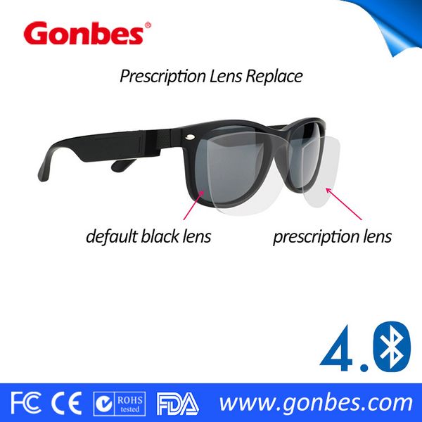 

factory oem design usb earphone wireless phone call bluetooth sunglasses