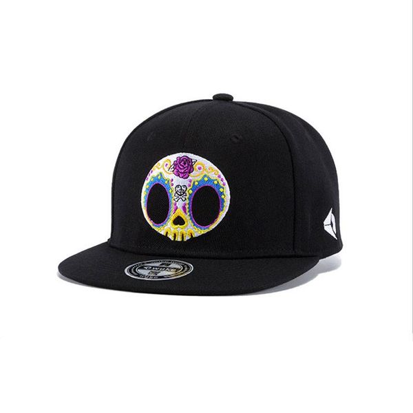 

new embroidery alien snapback baseball cap for women men bone pattern caps cotton popular street art hats bbyzcf alice_bag, Black;white