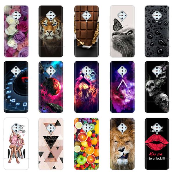 

6.38'' soft tpu back russia for vivo v17 v 17 v1945a v1945t case cover fundas shell