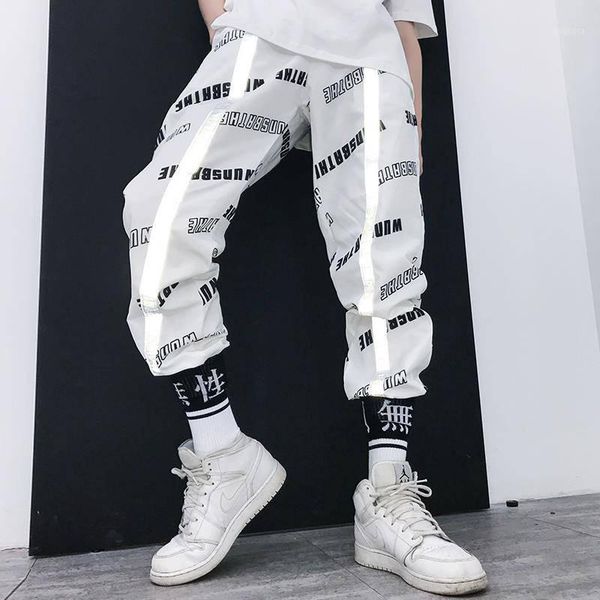 

2020 fashion hip hop pants streetwear harajuku joggers men loose harem pants male funny casual summer trousers1, Black