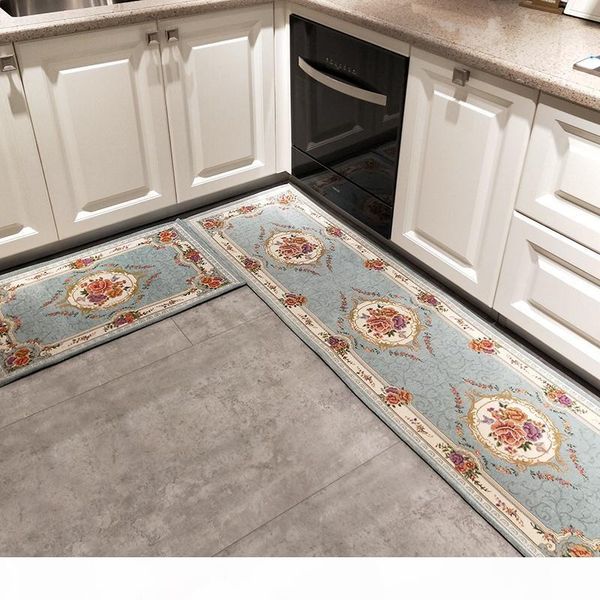 

kitchen carpet long water absorption oil proof and household dirt resistance doormat bedroom bathroom non slip foot mat area rug