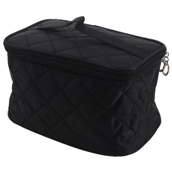 

toiletry bags,portable travel cosmetic bag large capacity waterproof multifunction bag makeup organizer case black