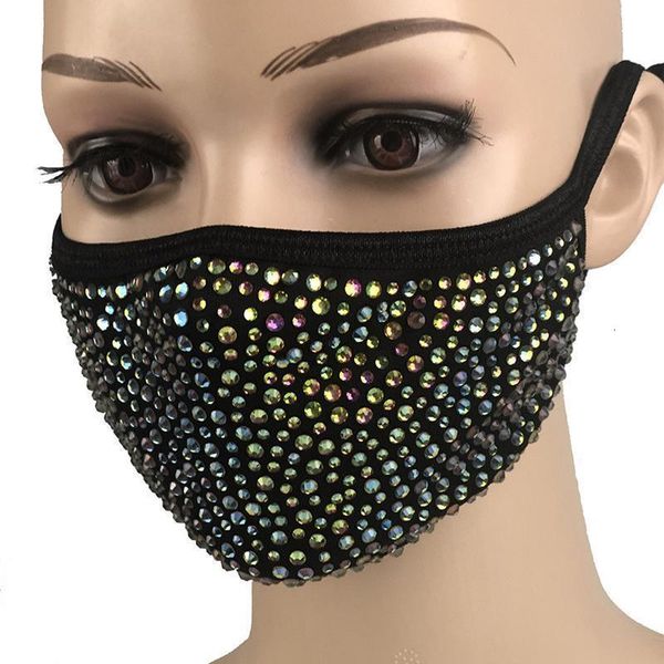 

53cgmouth dustproof fashion masks bling diamond washable pm2.5 ysjw mask reusable protective nmhlaoutlet2a07