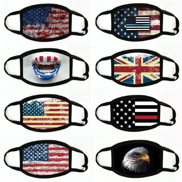 

anti for mask dust designer face cotton flag washablecloth masks#625