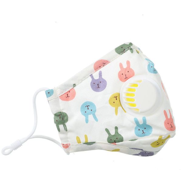 

children age 50pcs stock face in kids 3-14 earloop waterproof jo8m with valve protective 4 disposable mouth cotton mask pxhb1