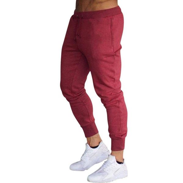 

men's pants solid color man's casual jogging 2021 harajuku men clothing fashion streetwear sweatpants spring trousers for men#4, Black