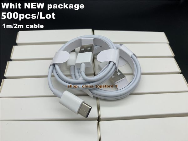 

500pcs 7 generations original oem quality 1m 3ft 2m 6ft usb data sync charge phone cable with new package 2021