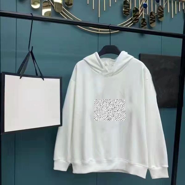 

womens designer hoodies luxury mens women quality long sleeve pullover sweaters casual sweatshirt sleeves and handsome jumper couple clothi, Black