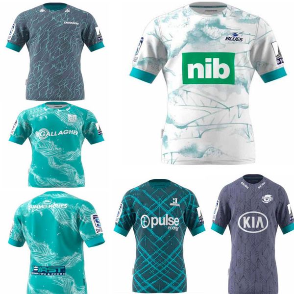 

20 21 hurricane crusader heights главный блюз супер регби лига nrl jersey 2020 2021 мужская джерси, Black;gray