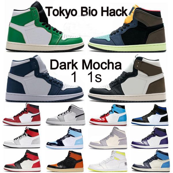 

tag jumpman 1 1s mid высокие мужчины женщины баскетбольные обувь средний светильник дым серый чикаго ног твист кроссовки брелок royal toe at