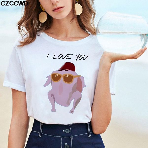 

poleras mujer de moda 2019 белая футболка harajuku мода турция я люблю вам друзьяя футболка досуг улица женская футболка top, White