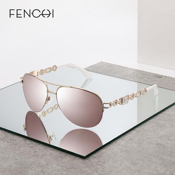 

sunglasses fenchi women designer trendy brand vintage pink mirror ladies cat eye Ã³culos de sol feminino1, White;black
