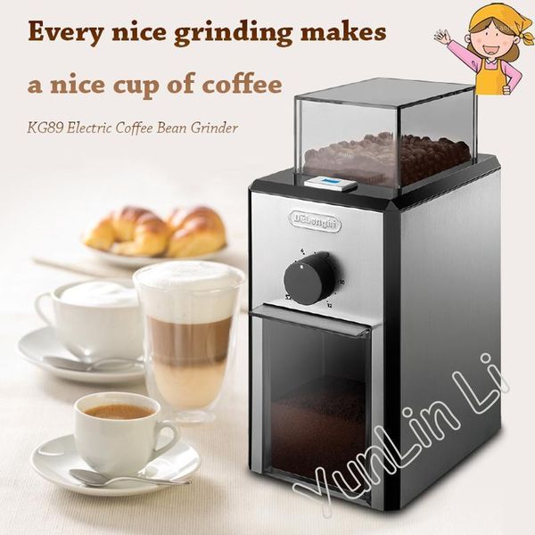 

household electric coffee grinder commercial coffee machine grain stainless steel bean grinding machine1