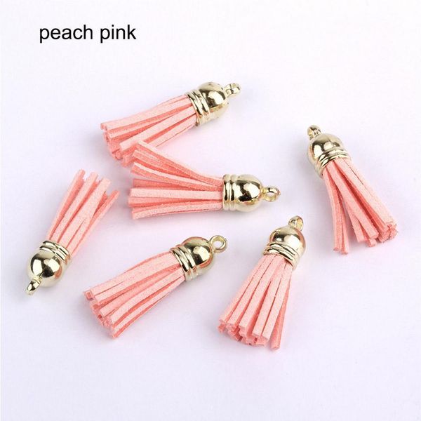 

10pcs 3cm mini tassels vintage leather suede tassel phone tassels for diy craft jewelry findings pendant earrings accessories h jllavk