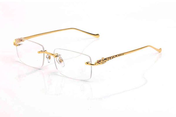 

fine accessories glasses frame men sunglasses gold rimless eyeglasses for anti reflective clear lens prescription spectacles tiny leopard ct, White;black