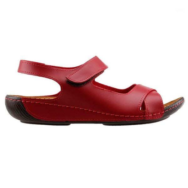 

muya 22273 red casual orthopedic sandals shoes1, Black