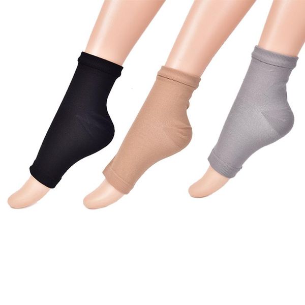 

ankle support health care brace super soft sports basketball football sprain foot bandage elastic for, Blue;black