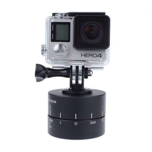 

360 time lapse for automatic rotator mini ball heads 1\4 camera screw tripod ball heads 360 timelapse stablizer adapter1