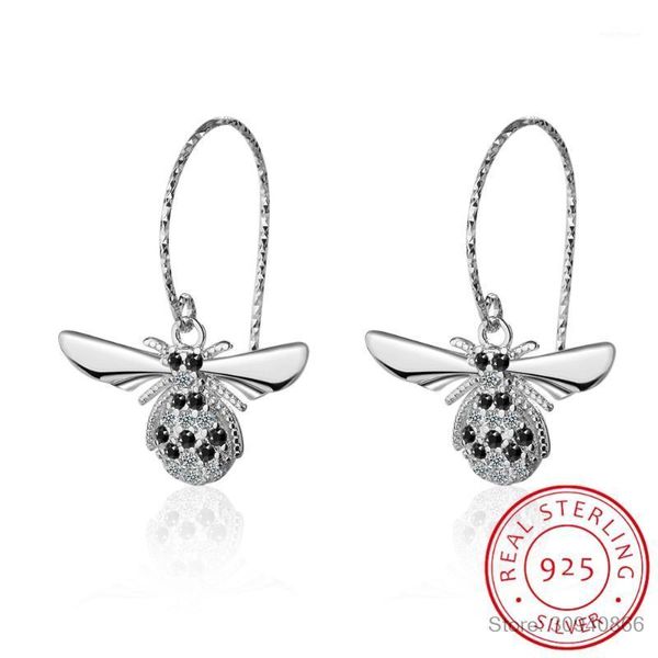 

cute tiny bee ear cuff clip earrings without piercing korean honey bee earcuff non pierced real 925 sterling silver jewelry1